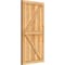 Ekena Millwork Framed Board-n-Batten Shutters w/Z-Bar, Rough Sawn Western Red Cedar, 21 1/2W x 42H, PR RBF06Z21X042RWR - alternate 5